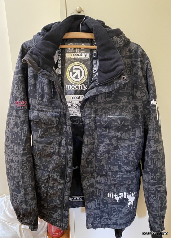 SNOWBOARD JACKET MEATFLY SIZE S  10K  30M