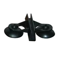 Epigasos Βεντούζες Στερέωσης Διαχωριστικού Ενυδρείου 2ΤΕΜ Μαύρες