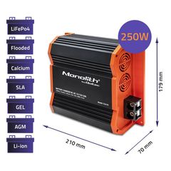 dc - dc ΦΟΡΤΙΣΤΗΣ 20Α, ΓΙΑ  LiFePO4, AGM, SLA, GEL, 12V
