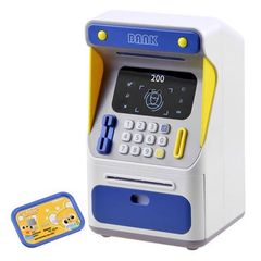 Παιδικός Ηλεκτρονικός Κουμπαράς ATM με Προσομοιωμένο Μηχανισμό Αναγνώρισης Προσώπου