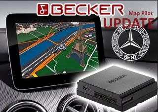 Mercedes Benz Becker Map Pilot GPS πλοήγηση Αναβάθμιση Χαρτών 2023-2024