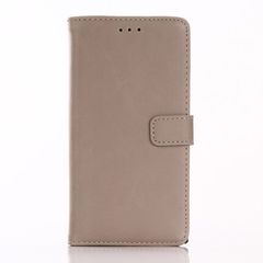 Θήκη SONY Xperia XZ OEM  Flip Wallet δερματίνη γκρι