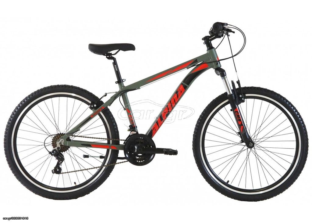 All - Mountain Alpina 2024 Alpina MTB alloy 29''x18 21T S Γκρι-Κόκκινο