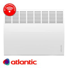 Ηλεκτρικός θερμοπομπός Atlantic F120 Design Wi-Fi 500 W, με ηλεκτρονικό θερμοστάτη