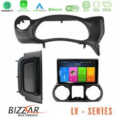 MEGASOUND - Bizzar LV Series Jeep Wrangler 2014-2017 4core Android 13 2+32GB Navigation Multimedia Tablet 9"