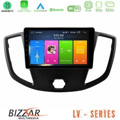 MEGASOUND - Bizzar LV Series Ford Transit 2014-> 4core Android 13 2+32GB Navigation Multimedia Tablet 9"