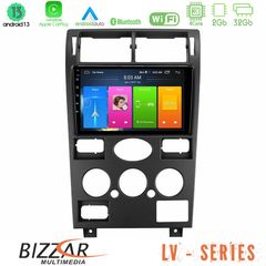 MEGASOUND - Bizzar LV Series Ford Mondeo 2001-2004 4Core Android 13 2+32GB Navigation Multimedia Tablet 9"