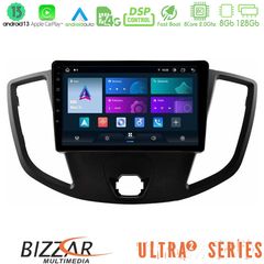 MEGASOUND - Bizzar Ultra Series Ford Transit 2014-> 8core Android13 8+128GB Navigation Multimedia Tablet 9"