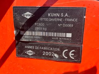 Χορτοκοπτικά Kuhn 2002 FC500 Alterna 5m-thumb-18