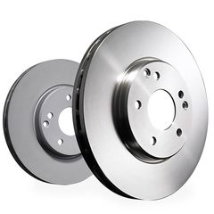 NISSAN D21 2WD  88-97  ΔΙΣΚΟΠΛΑΚΕΣ SET ΕΜΠΡΟΣ MADE IN KOREA  Φ250 6ΜΠΟΥΛΩΝΙΑ