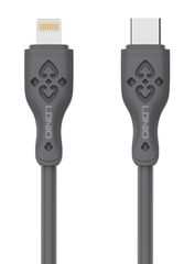 LDNIO καλώδιο Lightning σε USB-C LC811I, 30W PD, 1m, γκρι