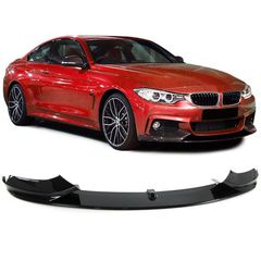 Σπόϊλερ προφυλακτήρα  BMW Σειρά 4 F32 F33 F36 (2013-2020) look M-Performance Μαύρο Γυαλιστερό