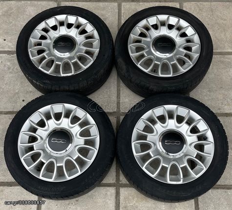 FIAT 500 ΓΝΗΣΙΕΣ ΖΑΝΤΕΣ ΑΛΟΥΜΙΝΙΟΥ 15’’