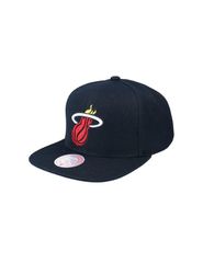 Mitchell Ness NBA Miami Heat Top Spot Snapback Hwc Heat HHSS2976MHEYYPPPBLCK