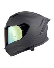 Pilot Stealth 100% Carbon + Extra Gold Iridium Visor