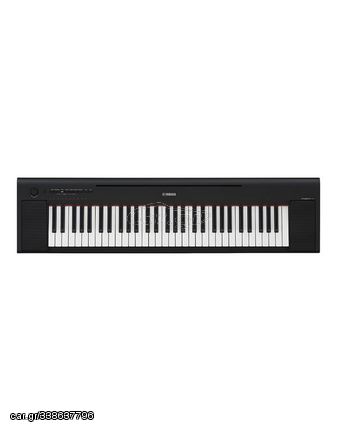Yamaha ΥΑΜΑΗΑ NP-15 Piaggero Αρμόνιο/Keyboard Μαύρο ( Piano - Style ) NAK-A030.00343