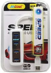 USB 3 HUB 4 ΘΥΡΩΝ ΜΕ USB A Q-M603