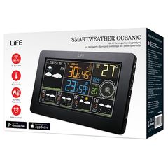 ΜΕΤΕΡΩΡΟΛΟΓΙΚΟΣ ΣΤΑΘΜΟΣ 7.3" WiFi LIFE OCEANIC SMARTWEATHER-thumb-6