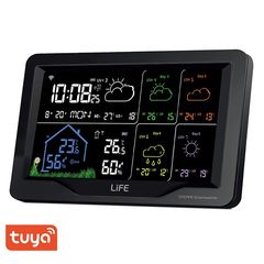 ΜΕΤΕΡΩΡΟΛΟΓΙΚΟΣ ΣΤΑΘΜΟΣ 7.5" WiFi LIFE STEPPE Smartweather TUYA-thumb-1