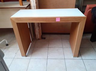 Τραπέζι Πάγκος Ξύλινο Με Μάρμαρο 100x45x76εκ (500/1667)