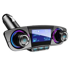 FM Transmitter με οθόνη Car kit με USB mp3/WMA player & Bluetooth