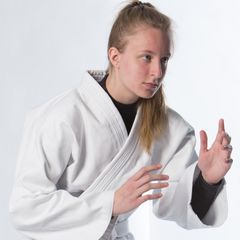 Τζούντο Στολή Olympus NIPPON Άσπρη-thumb-2