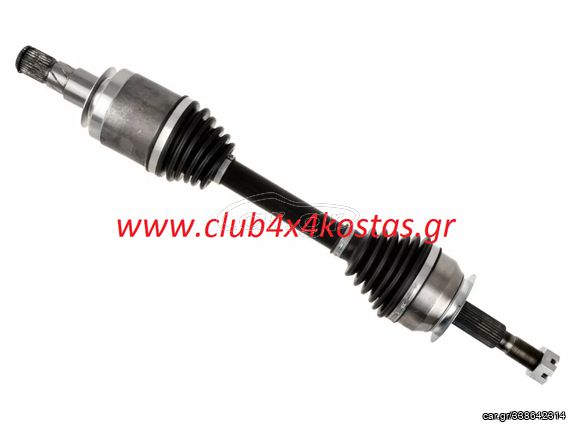 ΗΜΙΑΞΟΝΙΟ NISSAN NAVARA NP300 D23 39100-4JA0A '15-'19 ΕΜΠΡΟΣ ΔΕΞΙΑ/ΑΡΙΣΤΕΡΑ Α' ΠΟΙΟΤΗΤΑ ΜΕ ΦΠΑ