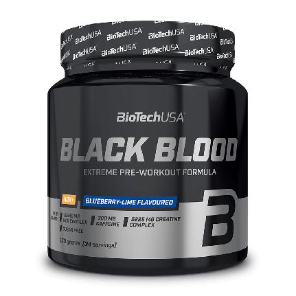 BIOTECH USA BLACK BLOOD NOX+ 330GR - TROPICAL FRUIT