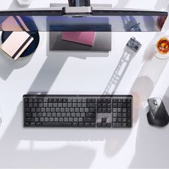 Logitech - MX Compact Mechanical Wireless Illuminated Keyboard - Nordic-thumb-1