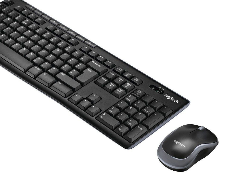 Logitech MK270 Wireless Keyboard and Mouse Combo Set - Nordic Layout / Computers
