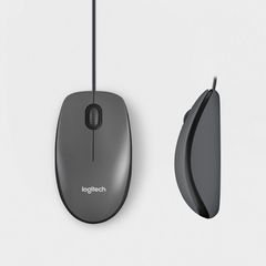 Logitech - Mouse M100 - BLACK - USB / Computers-thumb-2