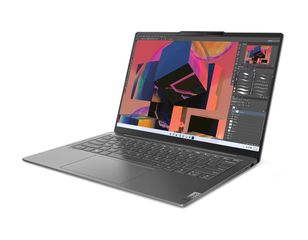 Lenovo Yoga Slim 6 Laptop 35.6 cm (14") WUXGA Intel® Core™ i7 i7-1260P 16 GB LPDDR5-SDRAM 512 GB SSD Wi-Fi 6E (802.11ax) Windows 11 Home Grey