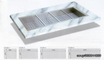 Μπαιν μαρι ενθετο 5Χ1/1 GN Διαστάσεις 1690Χ594Χ253 mm. Ισχύς 2000W. Ισπανικό CORECO καινούριο.