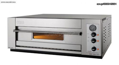 Φούρνος pizza OEM DM 9.35 - Εξωτερικές διαστάσεις 1400χ1300χ400mm H. Εσωτερικές διαστάσεις 1130χ1080χ150mm H. Ισχύς 13,2Kw/380V.