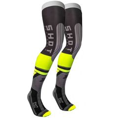 ΚΑΛΤΣΕΣ ΜΑΚΡΙΕΣ INTERCEPTOR 2.0 Neon Yellow Cross Enduro Long Moto Socks | SHOT