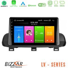 MEGASOUND - Bizzar LV Series Nissan Qashqai J12 & X-Trail T33 4Core Android 13 2+32GB Navigation Multimedia Tablet 10"