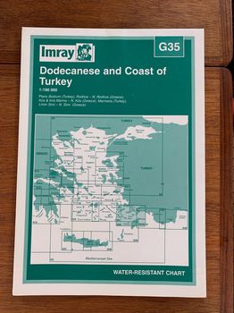 Imray Nautical Chart Dodecanese & Coast of Turkey G35