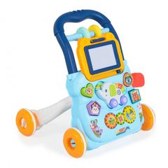 Moni Περπατούρα Δραστηριοτήτων Push walker Blue HE0810