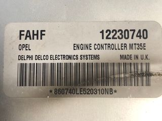 OPEL ASTRA H ECU MT35-thumb-1