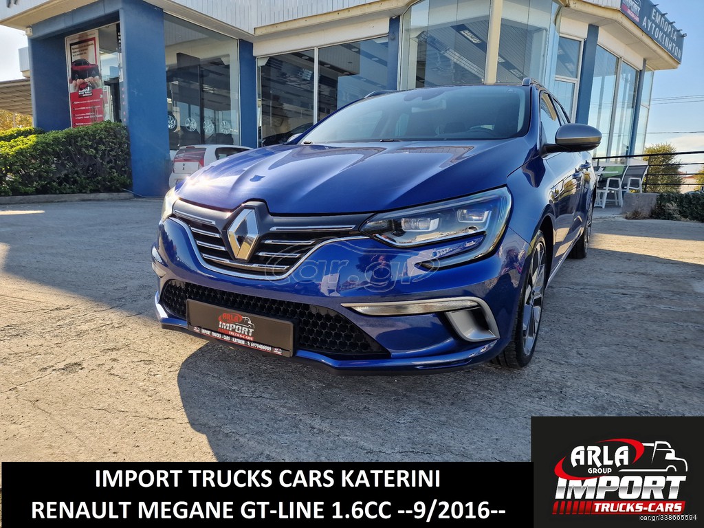 Renault Megane '16 1.6CC GT-LINE GRANDTOUR EURO6