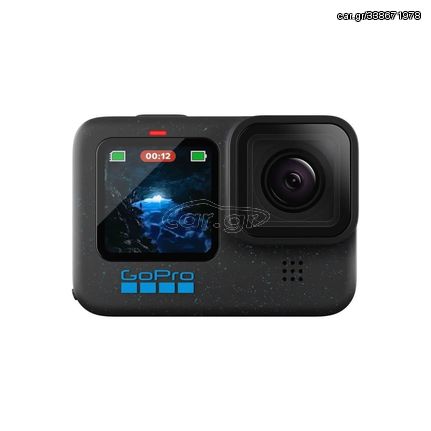 GoPro Hero12 Action Camera 5K Μαύρη με Οθόνη 2.27"