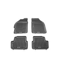 Λαστιχένια πατάκια Rezaw Plast για Chevrolet Spark II (2010-2013) - pre facelifting - τύπου σκαφάκι - 4τμχ.