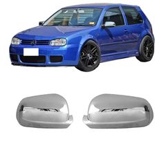 Καπάκια Καθρεφτών Για VW Golf IV (4) 98-04 , Bora 98-04 , Passat 3B 97-00 Μικρό - Μεγάλο Χρωμίου 2 Τεμάχια