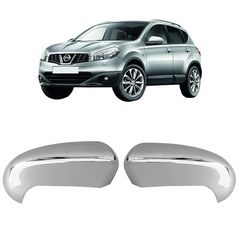 Καπάκια Καθρεφτών Για Nissan Qashqai 2008-2013 Χρωμίου 2 Τεμάχια