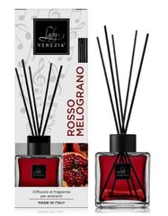 Lady Venezia  Diffuser & Sticks Αρωματικό χώρου Κόκκινο Ρόδι 100ml