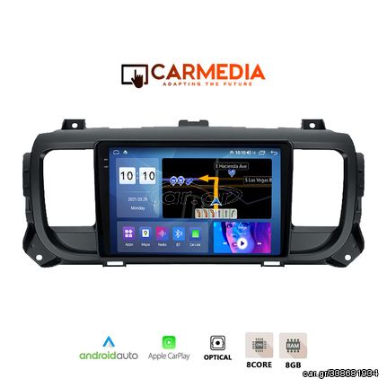 CARMEDIA CM8095-12 PRO PLUS TABLET 9.5'' OEM CITROEN JUMPY-SPACETOURER | PEUGEOT EXPERT-TRAVELLER | TOYOTA PROACE 2016+