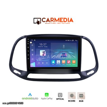 CARMEDIA CM809-12 PRO TABLET 9'' OEM FIAT DOBLO 2015+| OPEL COMBO 2015-2018