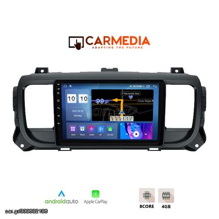 CARMEDIA CM409-13 TABLET 9'' OEM CITROEN JUMPY-SPACETOURER | PEUGEOT EXPERT-TRAVELLER | TOYOTA PROACE 2016+