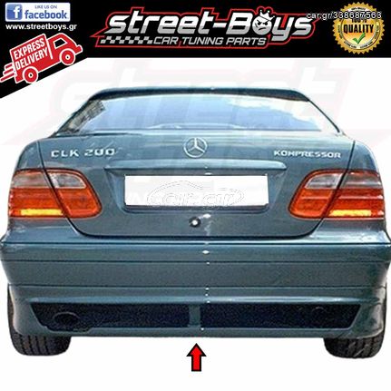 SPOILER ΠΙΣΩ ΠΡΟΦΥΛΑΚΤΗΡΑ MERCEDEZ BENZ CLK C208 | Street Boys - Car Tuning Shop |