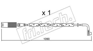 ΚΑΛΩΔΙΑ ΓΙΑ 2657.0W-2658.0W-2659.0W fri.tech. SU.206